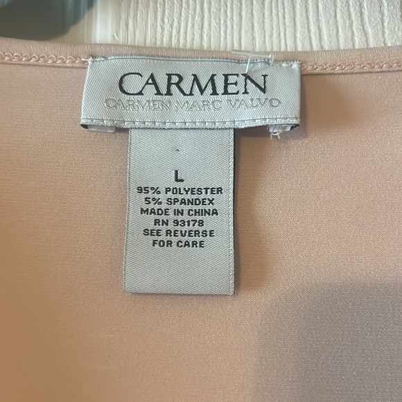 NWT Carmen Mark Valvo blouse size large - Picture 4 of 5